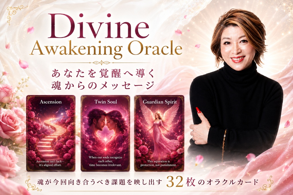 Divine Awakening Oracle — あなたを覚醒へ導く魂からのメッセージ