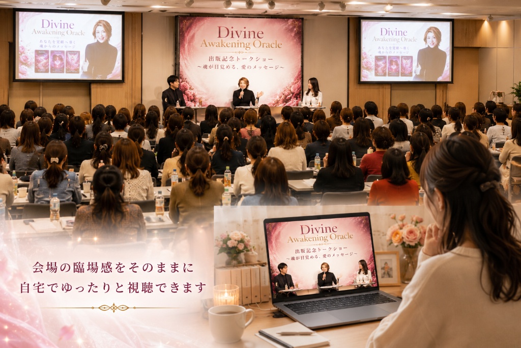 会場の臨場感をそのままに自宅でゆったりと視聴できるWEB参加イメージ